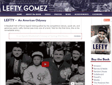 Tablet Screenshot of leftygomez.com